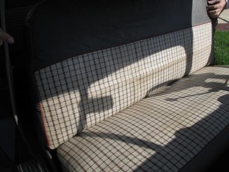 The guys really enjoyed Johns vintage seat covers