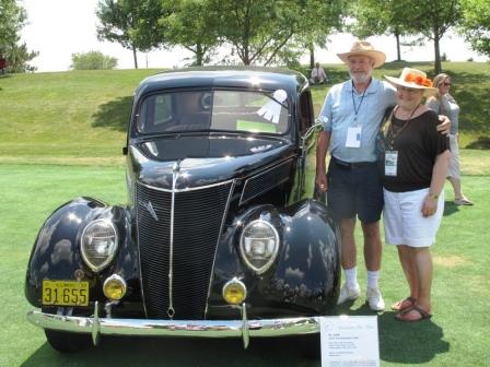 John & Este pose by their award-winning ‘37 Standard