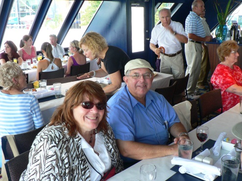 Joanne & Paul Linzer on board