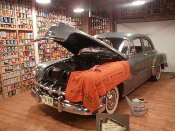 1950 Pontiac on display at the Pontiac-Oakland  Museum