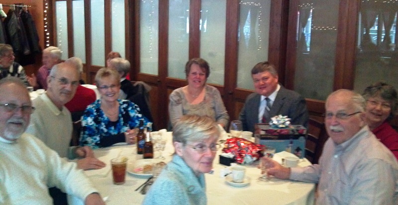 Barb (Center), John, Dan, Diane, Robin John, Marie, & Joe