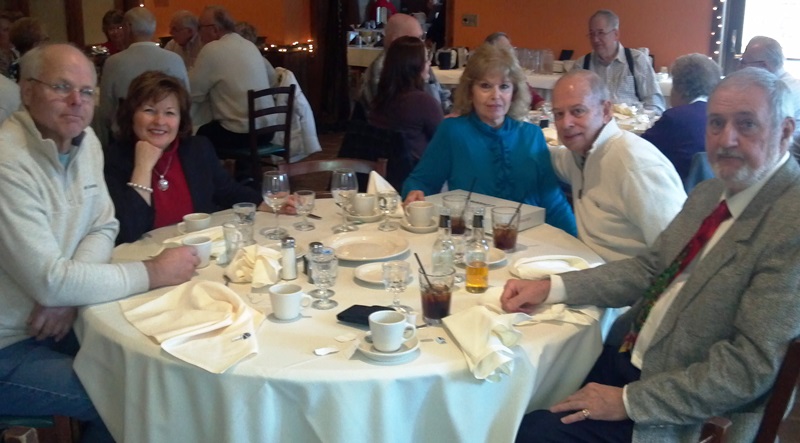 Ron (Left), Colleen, Arlene, Ron, and John